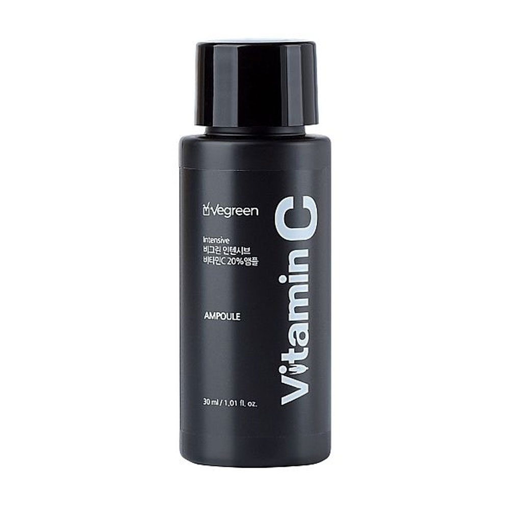 Інтенсивна ампульна сироватка для обличчя Vegreen Intensive Vitamin C 20% Ampoule з вітаміном C, 30 мл